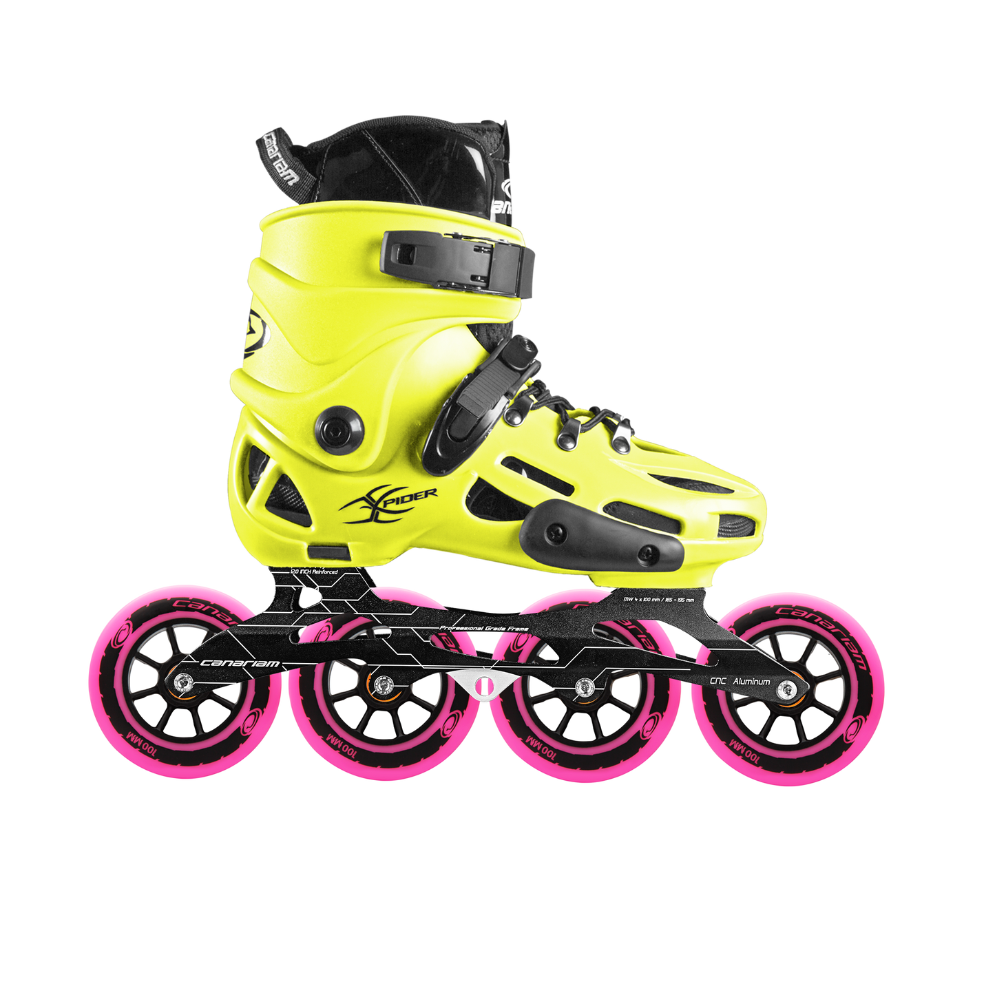 Xpider Zx Canariam Fucsia 4x100mm