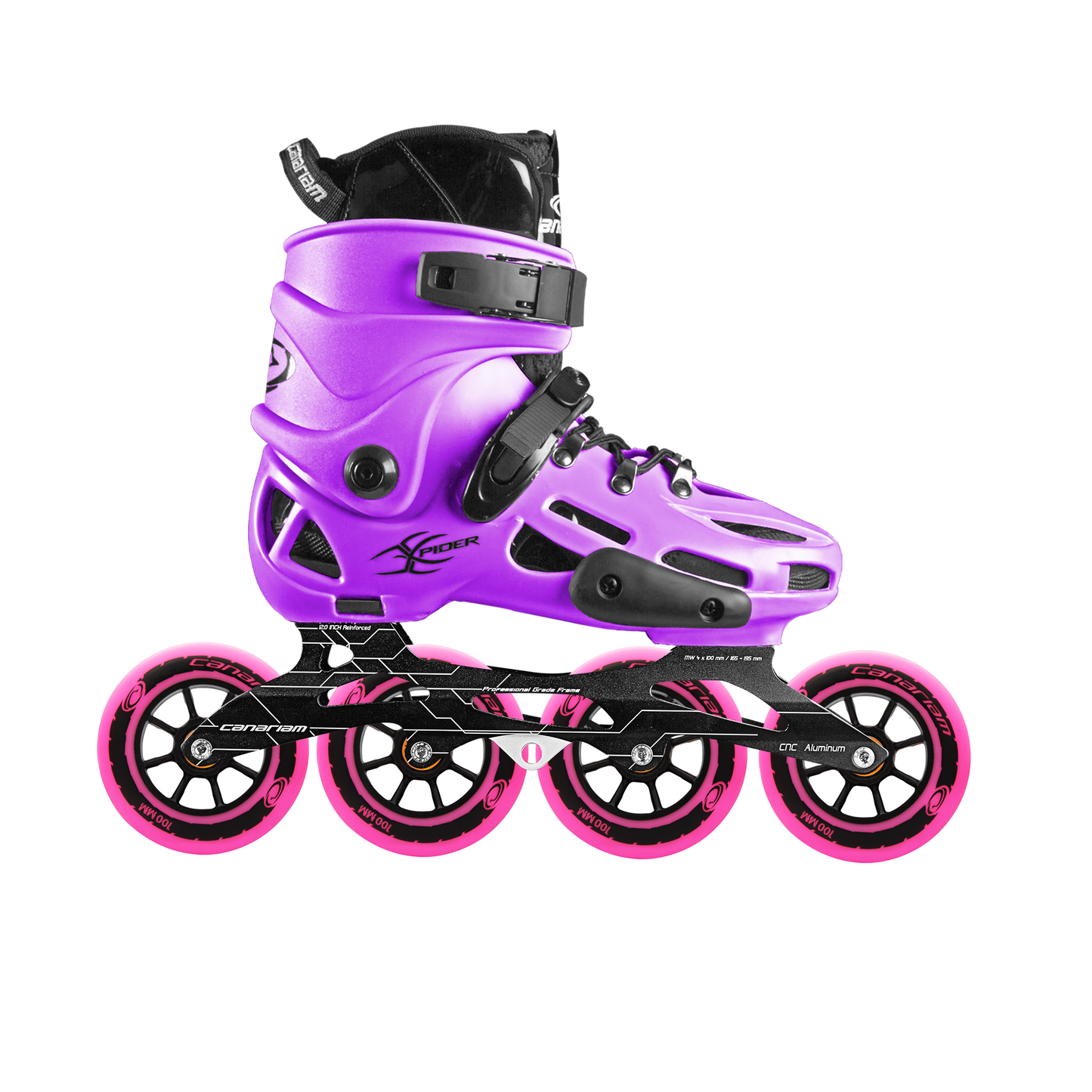 Xpider Zx Canariam Fucsia 4x100mm