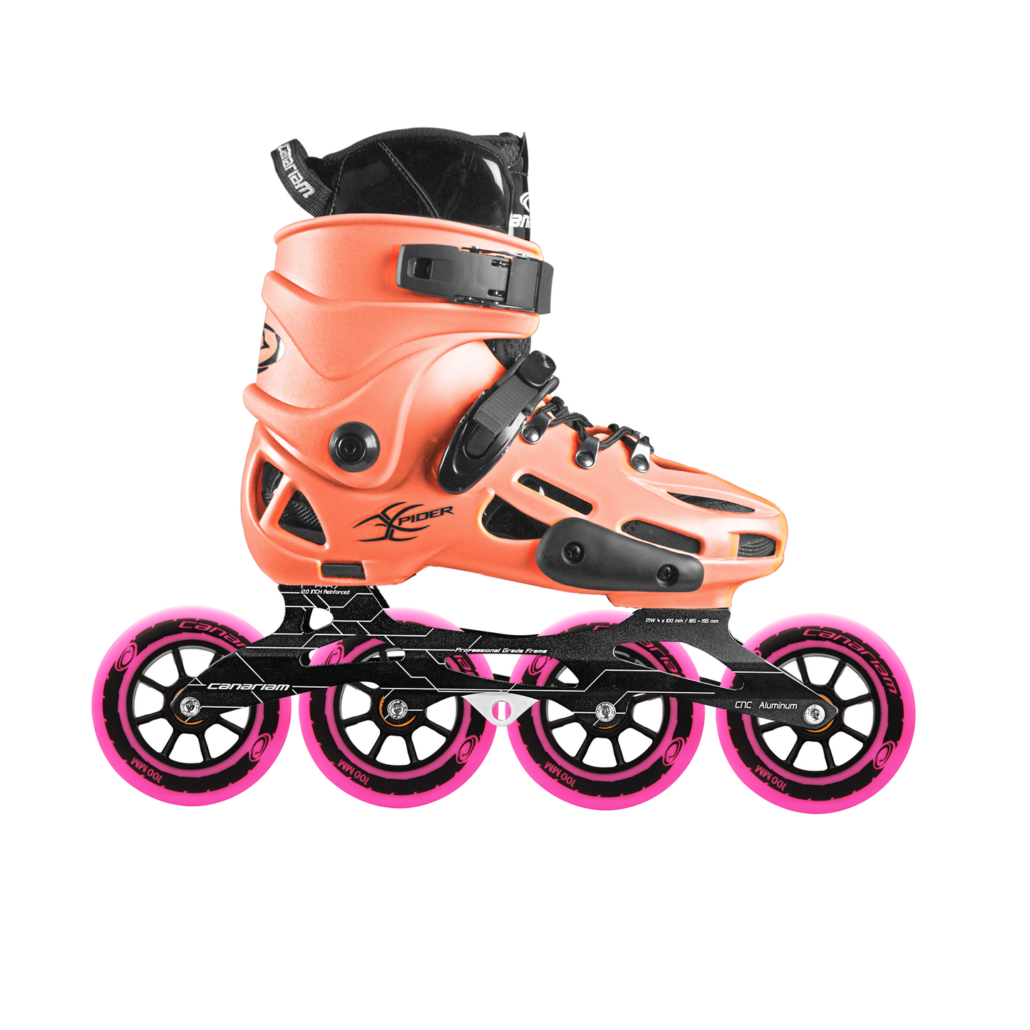 Xpider Zx Canariam Fucsia 4x100mm