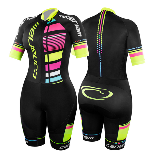 Licra Franjas Amarillo