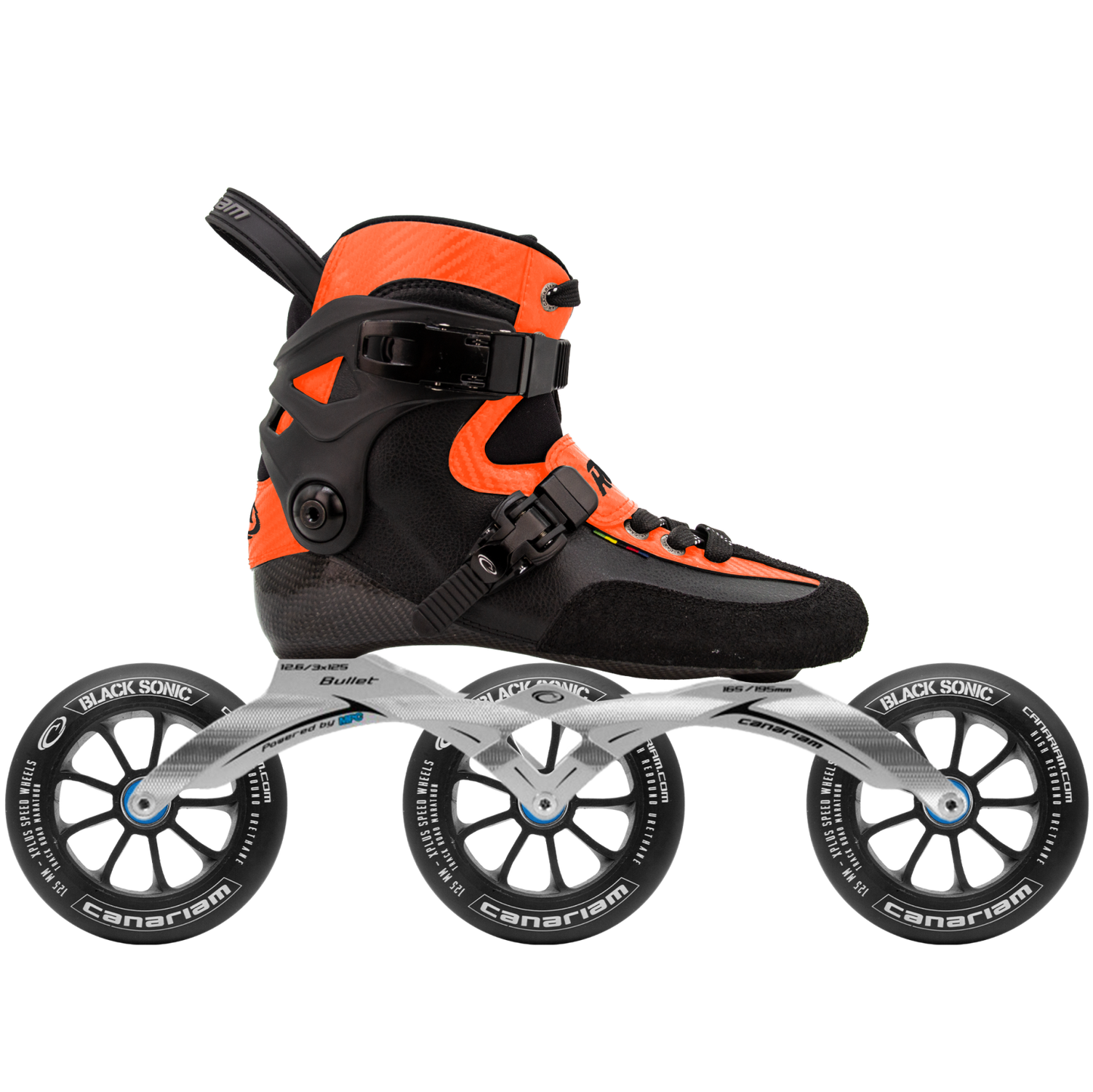 Rocket Bullet Gris Black Sonic 3x125mm