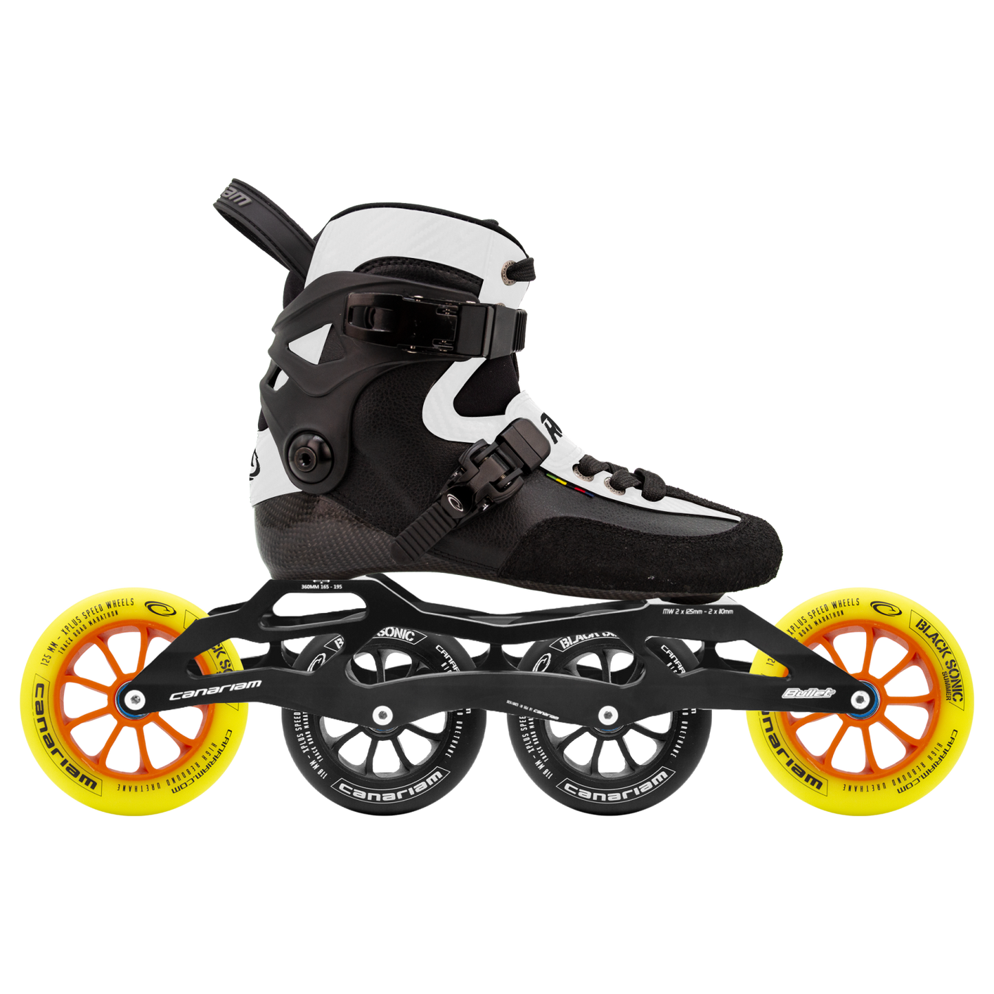 Rocket Downhill Bullet 360 Black Sonic Summer 2x125mm + Black Sonic Negra 2x110mm