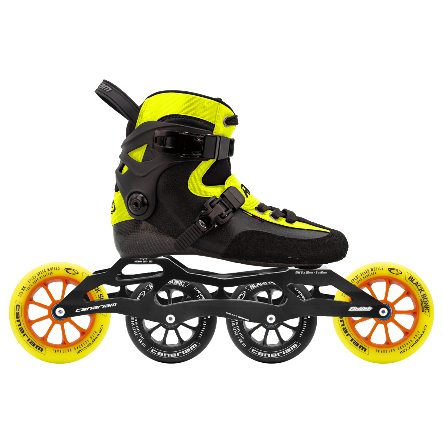 Rocket Downhill Bullet 360 Black Sonic Summer 2x125mm + Black Sonic Negra 2x110mm