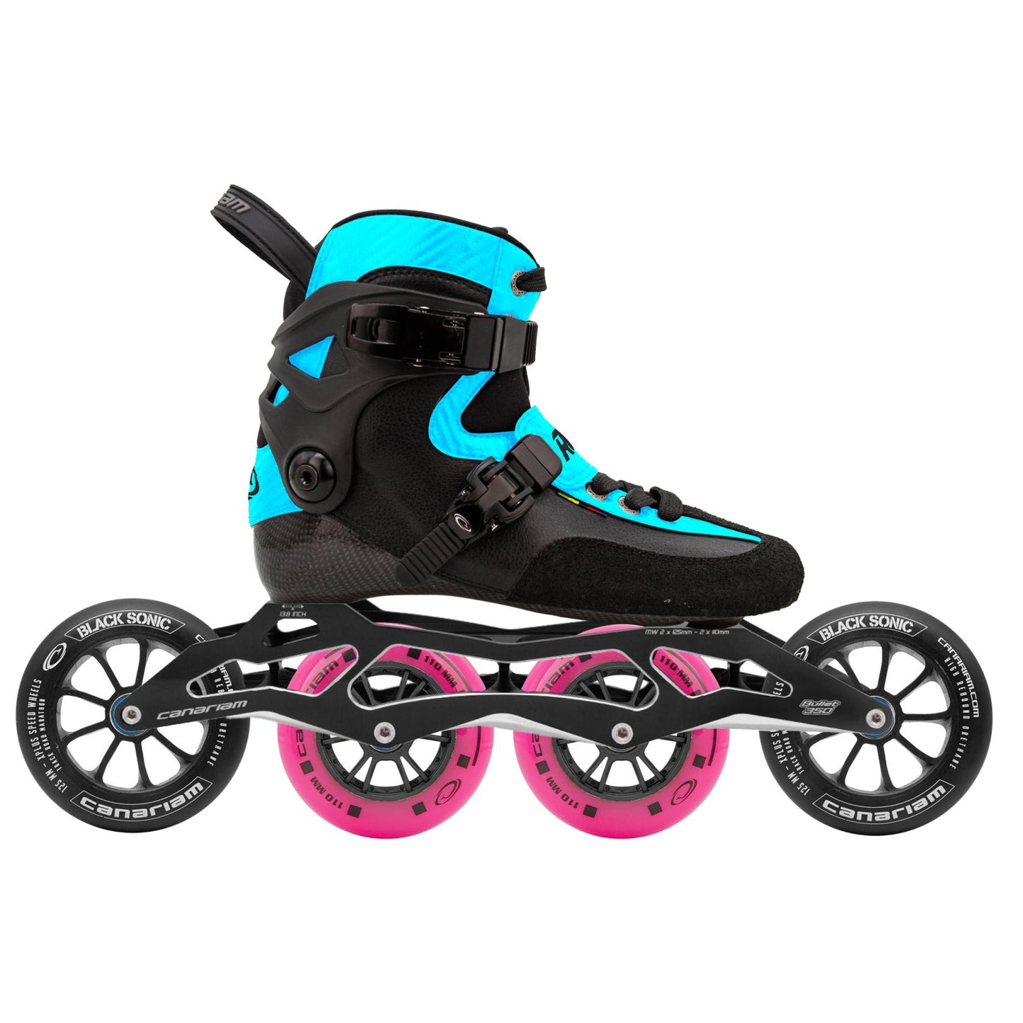 Rocket Downhill Bullet 3xOne350 Black Sonic 2x125mm + Canariam 2x110mm