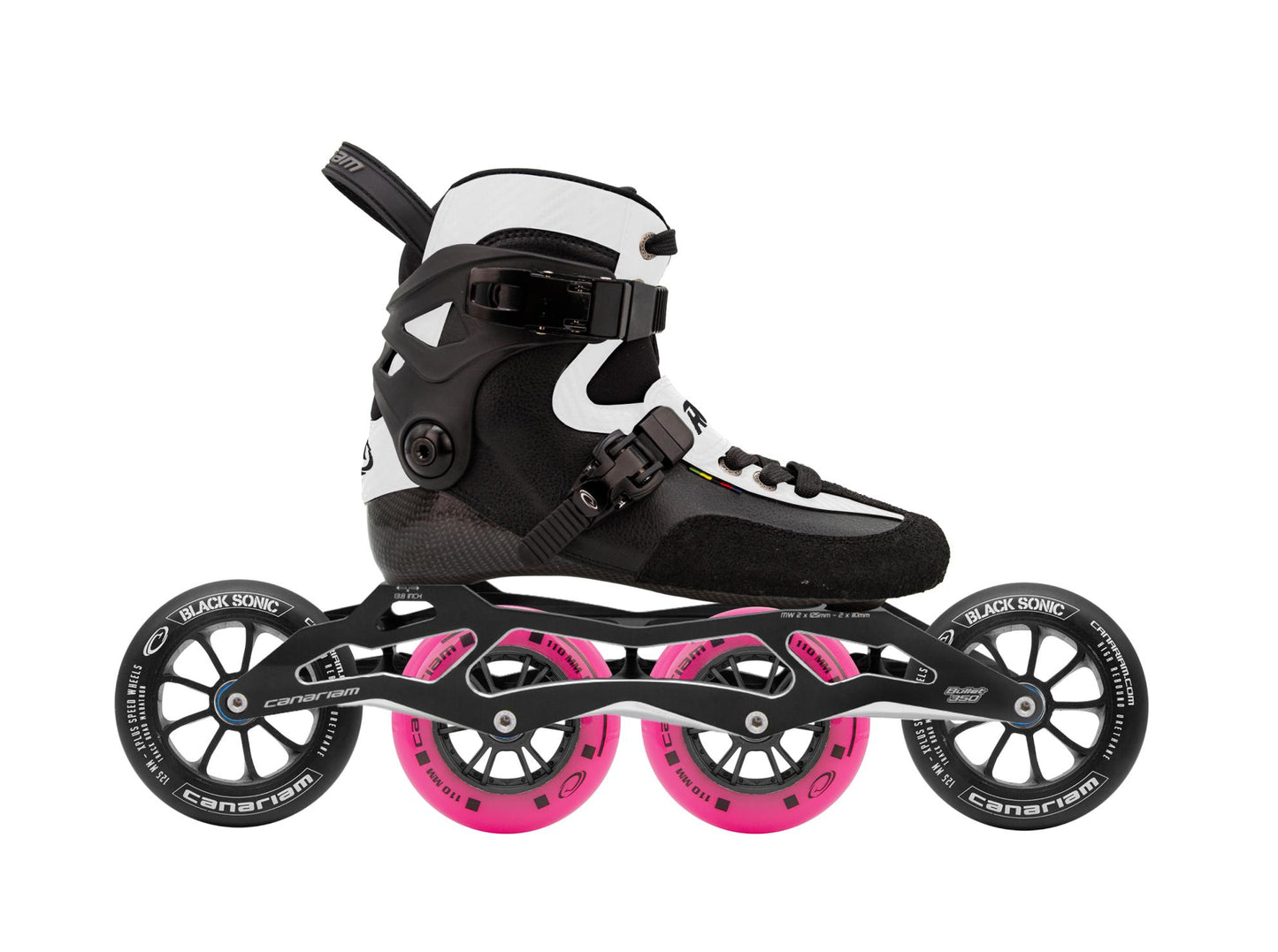 Rocket Downhill Bullet 3xOne350 Black Sonic 2x125mm + Canariam 2x110mm