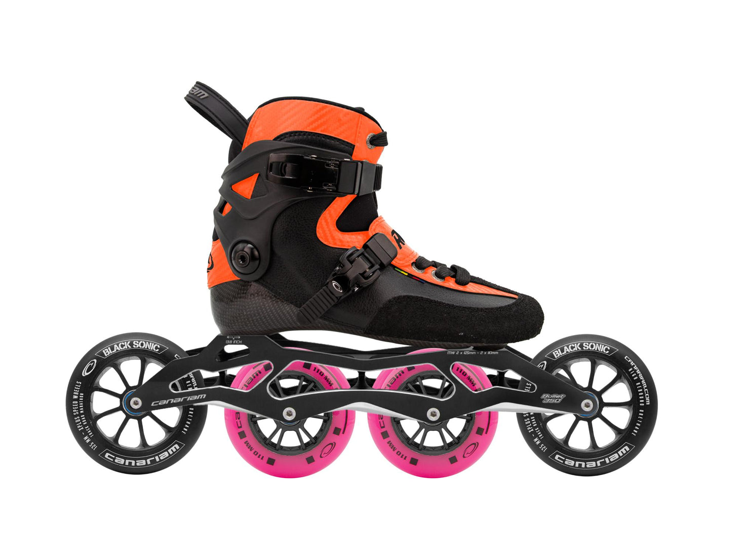 Rocket Downhill Bullet 3xOne350 Black Sonic 2x125mm + Canariam 2x110mm
