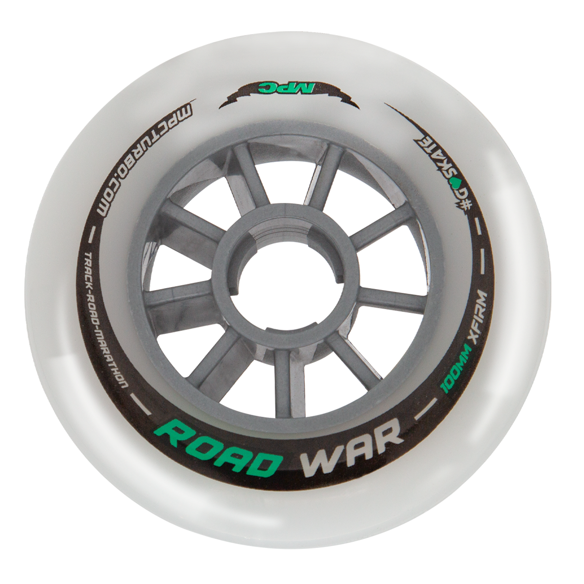Ruedas MPC Road War Centro Gris 100/110mm