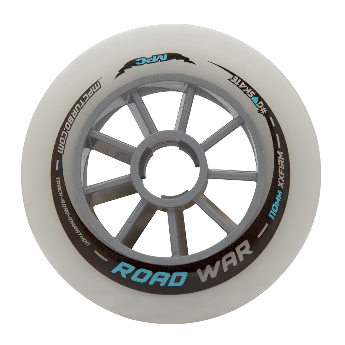 Ruedas MPC Road War Centro Gris 100/110mm