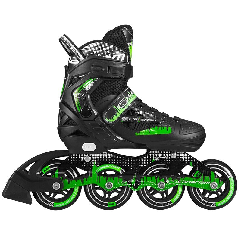 Roller Team Verde x Negro