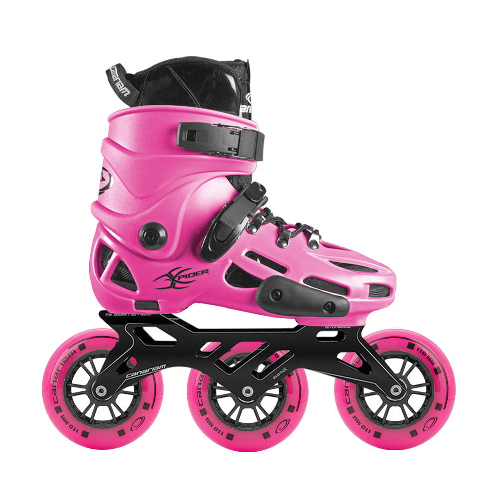 Xpider Raptor 10.0 3MAX Negro Canariam Rosada 3x110mm
