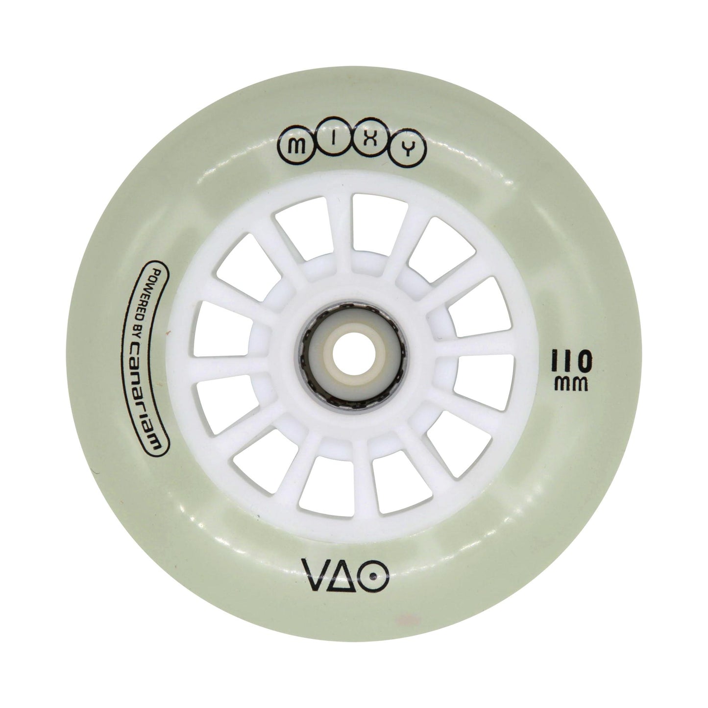 Rueda VAO MIXY Blanca Glow (Luz verde)
