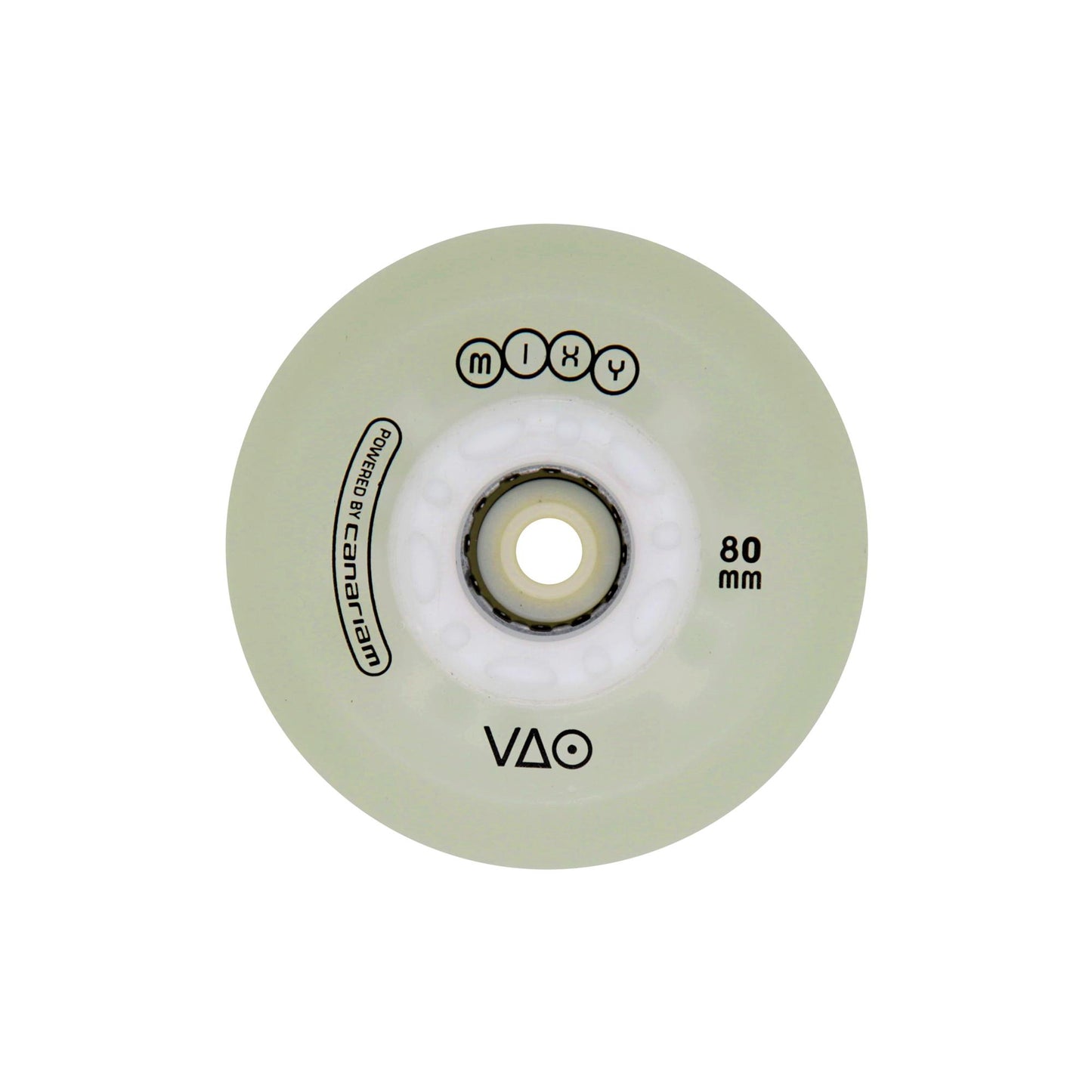 Rueda VAO MIXY Blanca Glow (Luz verde)