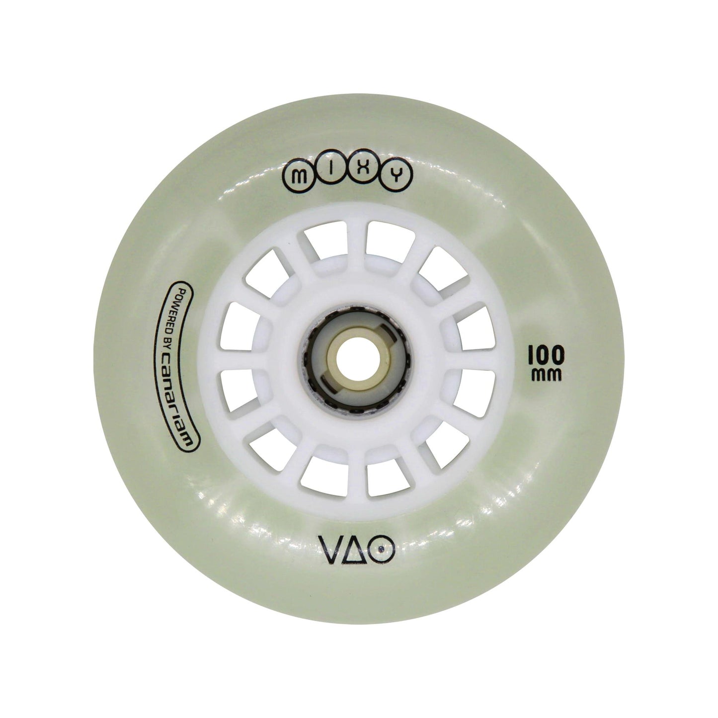 Rueda VAO MIXY Blanca Glow (Luz verde)