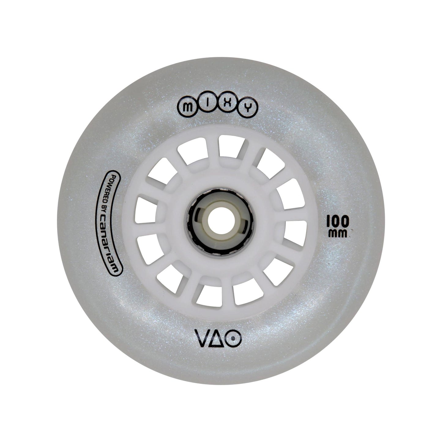 Rueda VAO MIXY Blanca Glitter