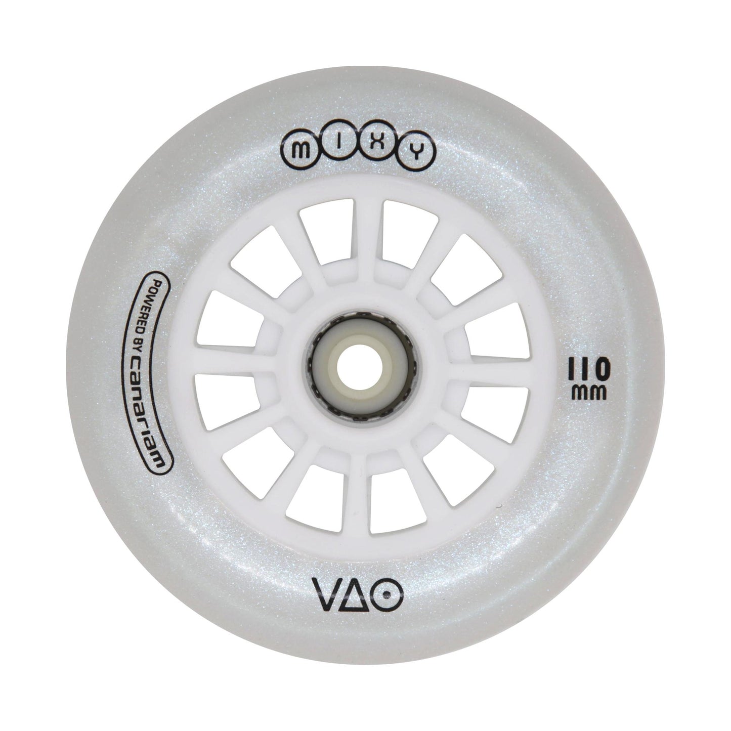 Rueda VAO MIXY Blanca Glitter
