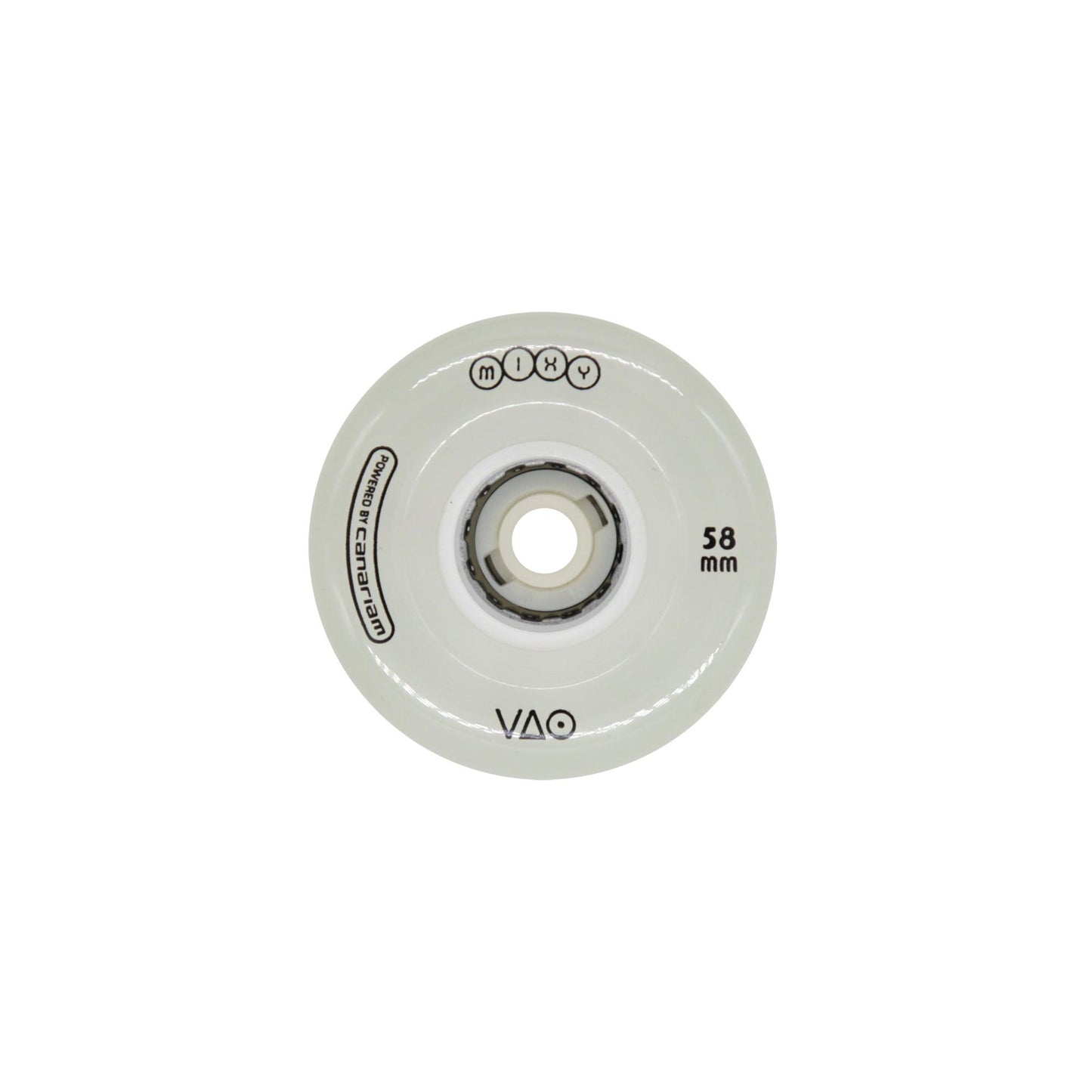 Rueda VAO MIXY Tradicional (58mm) Blanca Glow