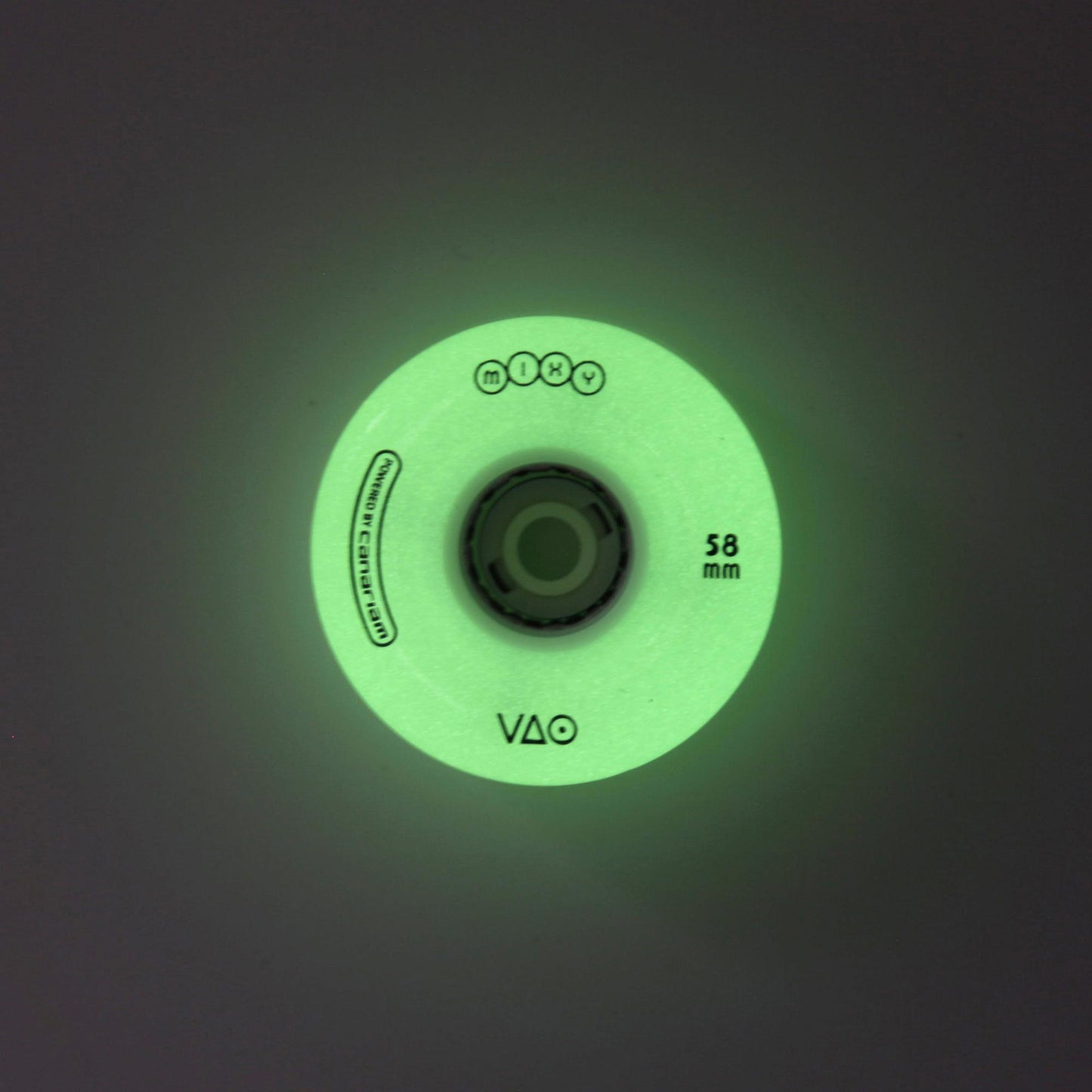 Rueda VAO MIXY Tradicional (58mm) Blanca Glow