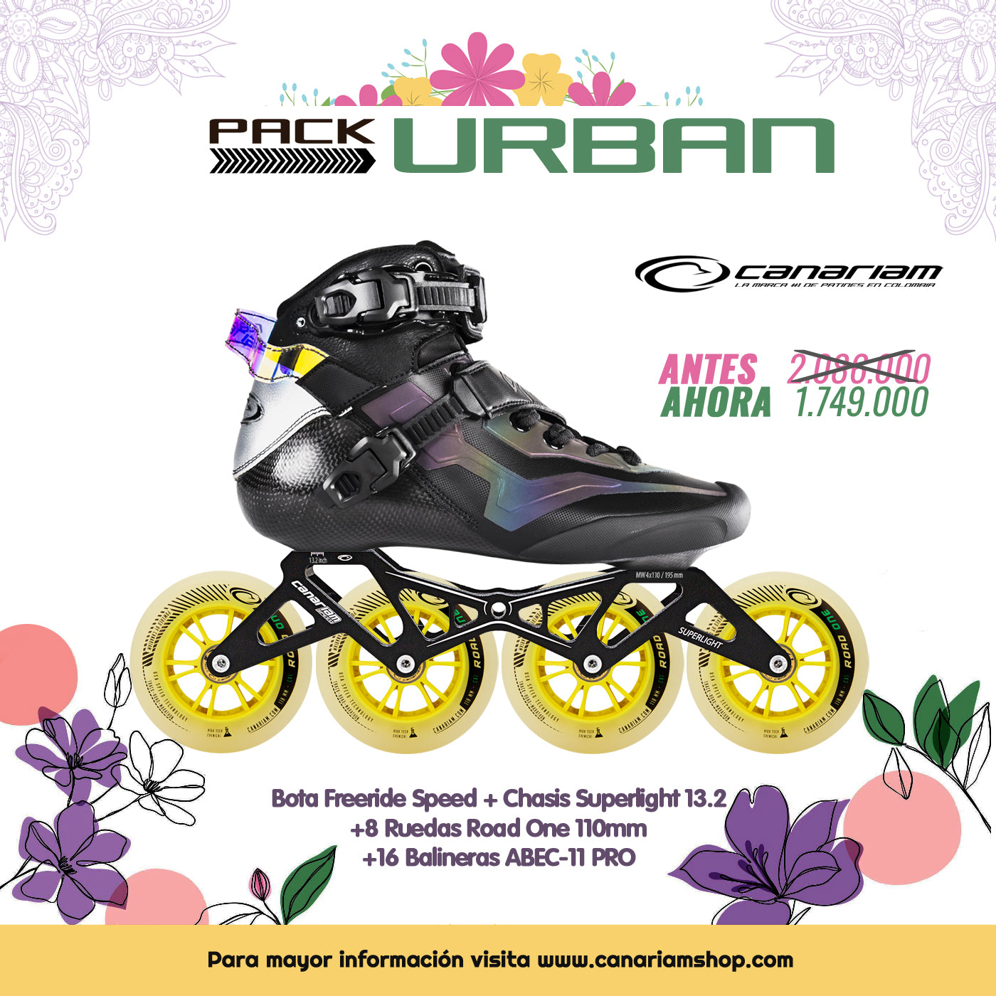 Freeride Speed Superlight 13.2 Road One 4x110mm