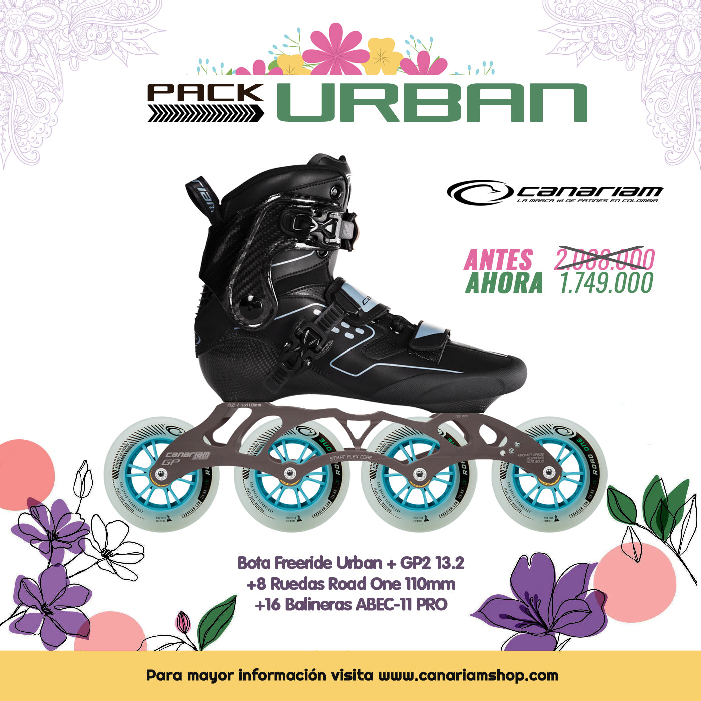 Freeride Urban GP2 13.2 Road One 4x110mm