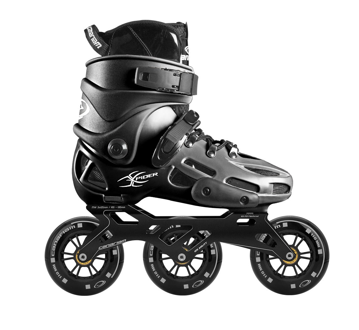 Xpider Raptor Agility Negro 10.5 Canariam Xlide negra 3x110mm