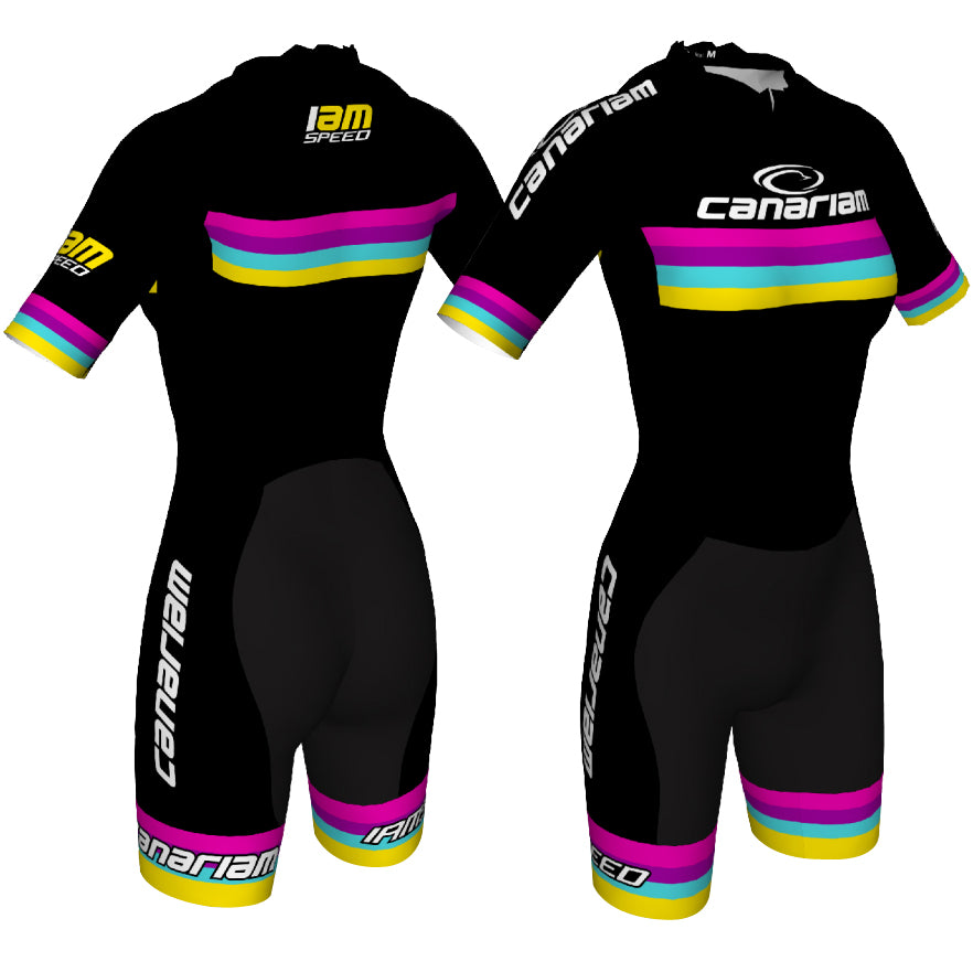 Licra Rainbow Black Curve