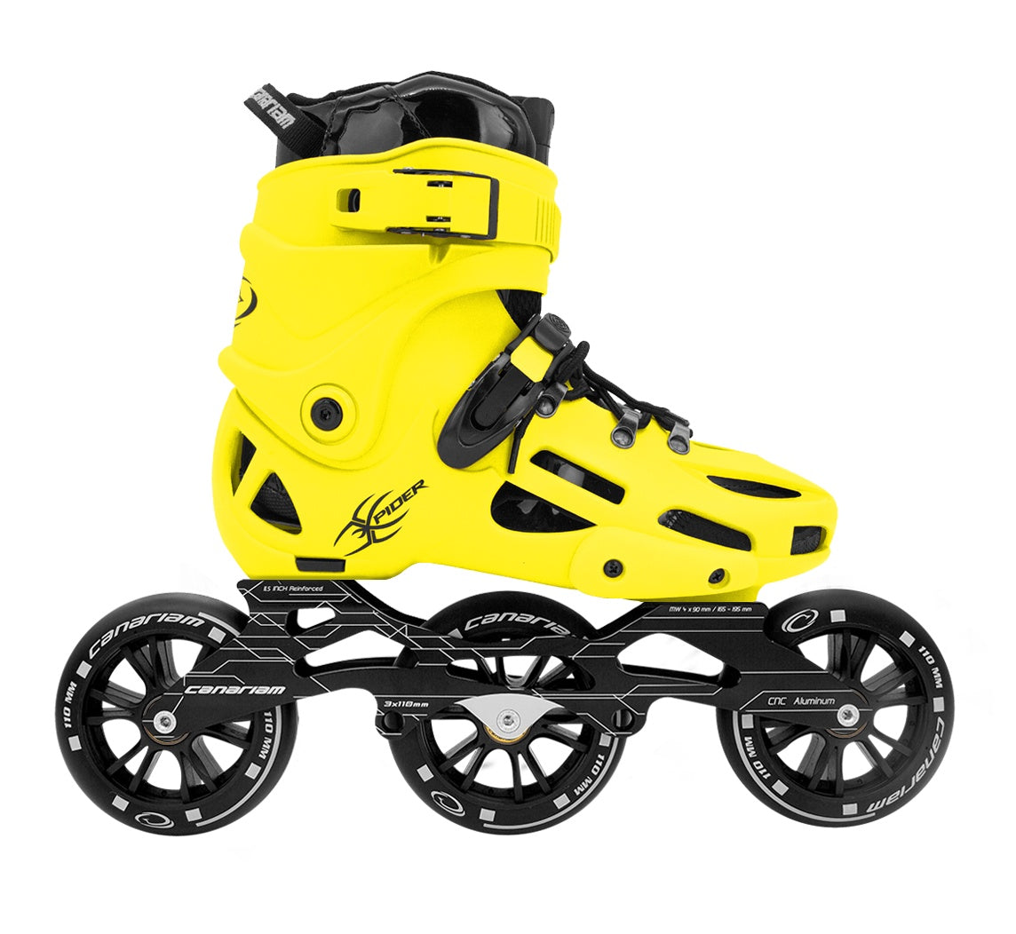 Xpider Zx Dual 11.5 Canariam Xlide negra 3x110mm