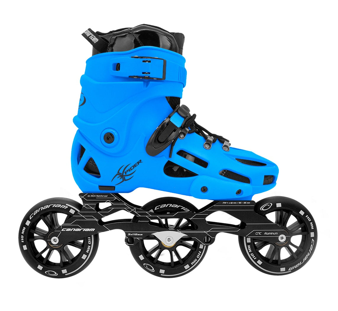 Xpider Zx Dual 11.5 Canariam Xlide negra 3x110mm