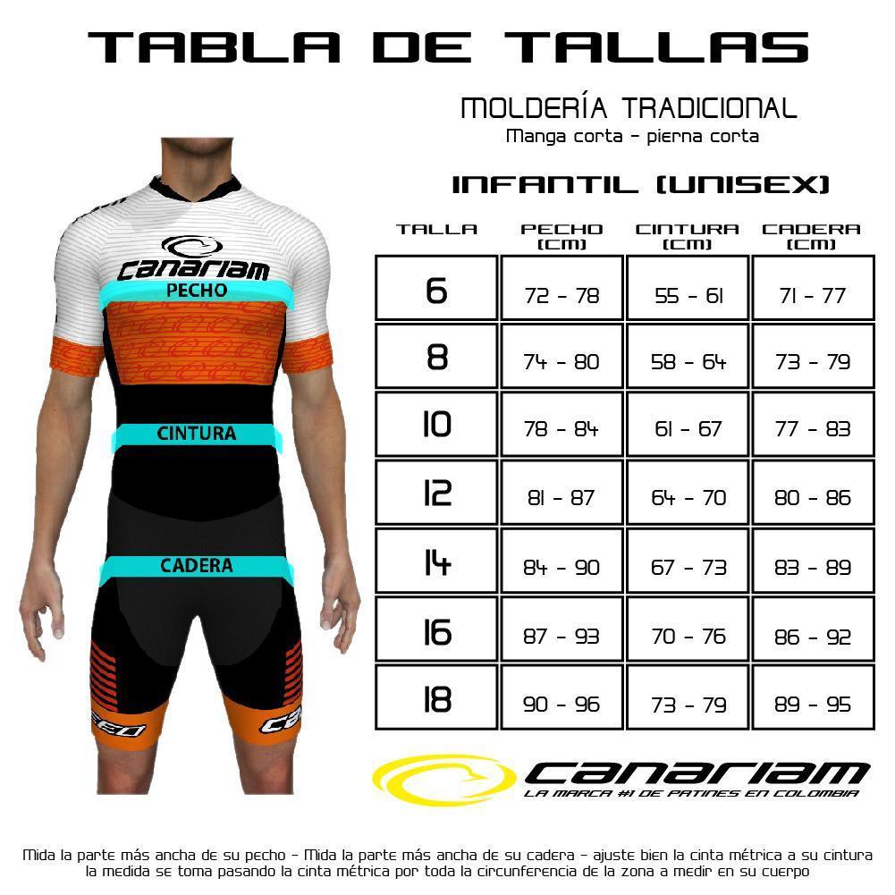 Licra Action Tradicional manga larga pierna larga