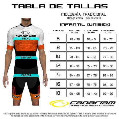 Licra Action Tradicional manga larga pierna larga