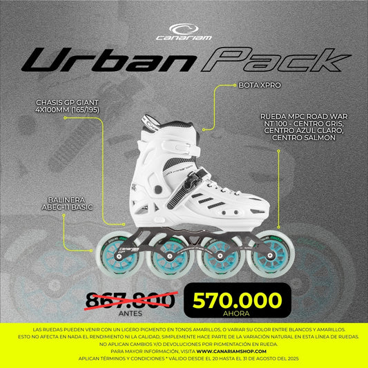 Promo Xpro + GP Giant 12.0 + Road War 4x100mm (OUTLET) + Balineras ABEC-11 PRO