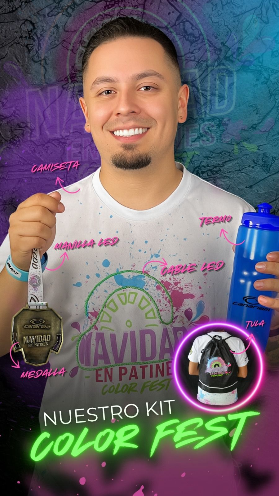 Kit Navidad en Patines 2025