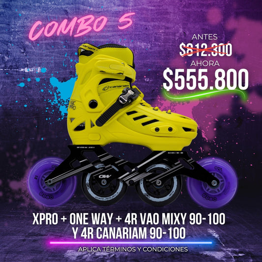 Combo 5: Xpro One Way VAO Mixy + Canariam 4×90/100mm
