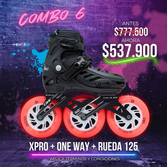 Combo 6: Xpro One Way VAO Mixy 3x125mm