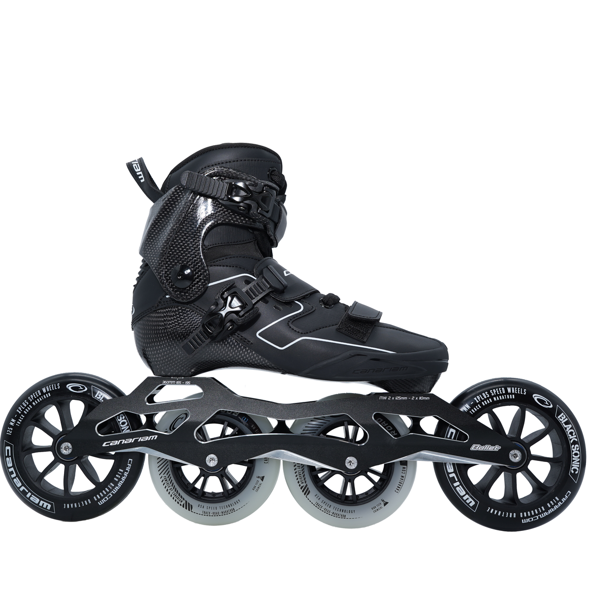 Freeride Urban Downhill Bullet 3XONE-360 14.1 Road One 2x100mm + Black Sonic 2x125mm