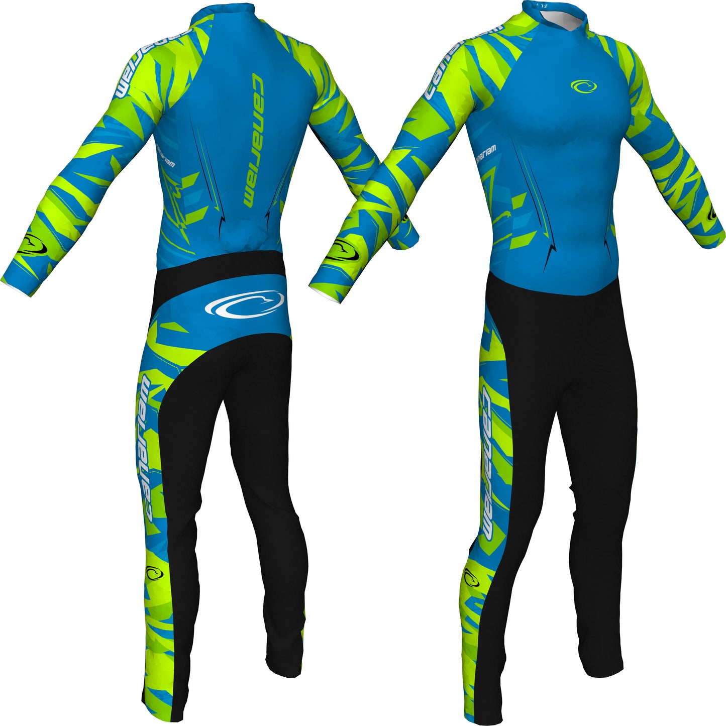 Licra Action Tradicional manga larga pierna larga