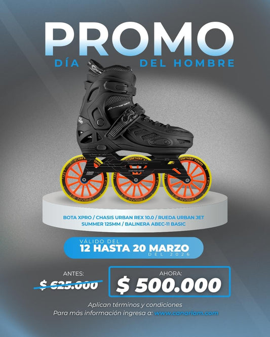 Promo: Xpro Rex 10.0 Urban Jet Summer 3x125mm + Balineras Abec-11 Basic