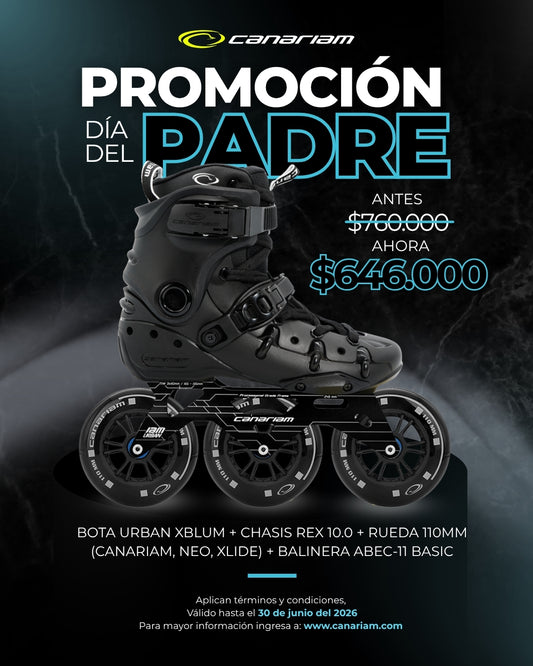 Promo día del Padre: Xblum Rex (Canariam/NEO/Xlide) 3x110mm