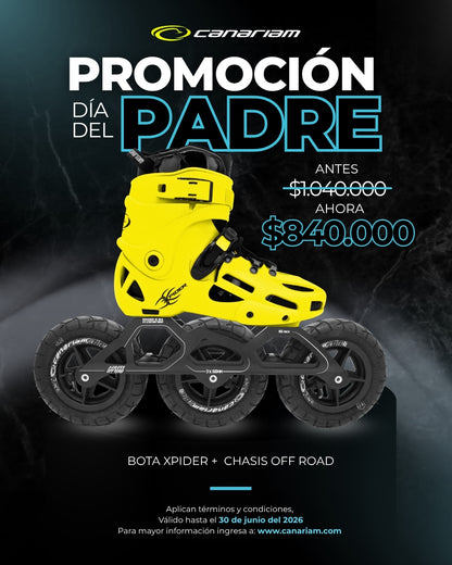 Promo dia del padre: Patin Xpider Off Road