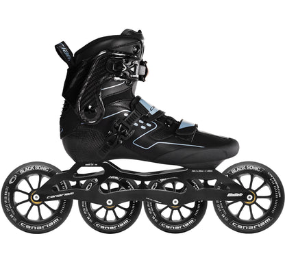 Freeride Urban Downhill Bullet 3XONE-360 14.1 Black Sonic 2x100mm + 2x125mm