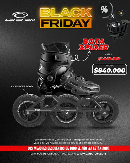Black Friday: Patin Xpider Off Road