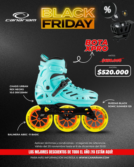 Black Friday: Xpro Rex Black Sonic Summer 3x125mm