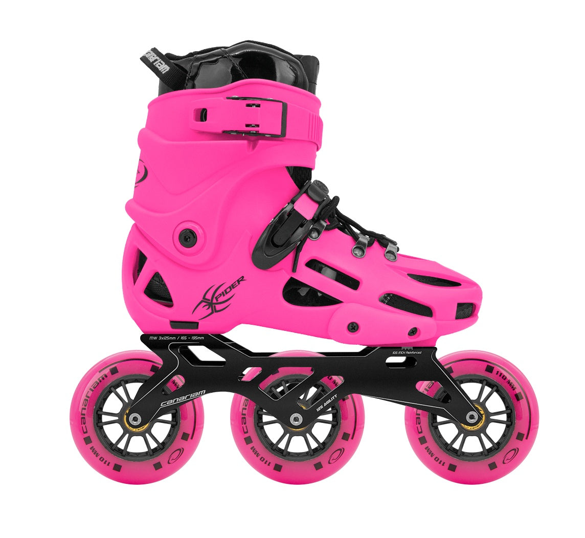 Xpider Raptor Agility Negro 10.5 Canariam Xlide fucsia 3x110mm