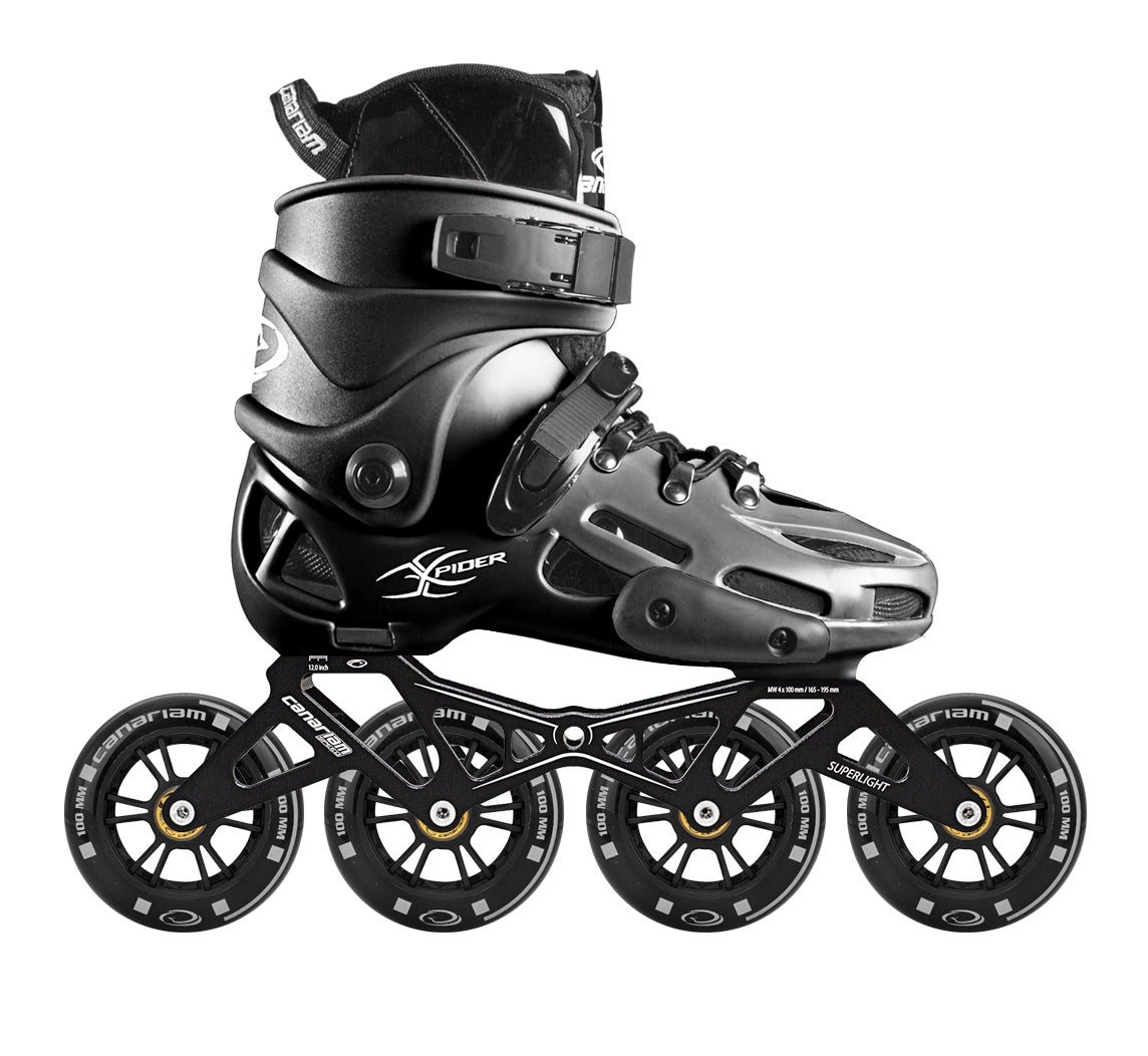 Xpider Superlight 12.0 Canariam Xlide negra 4x100mm