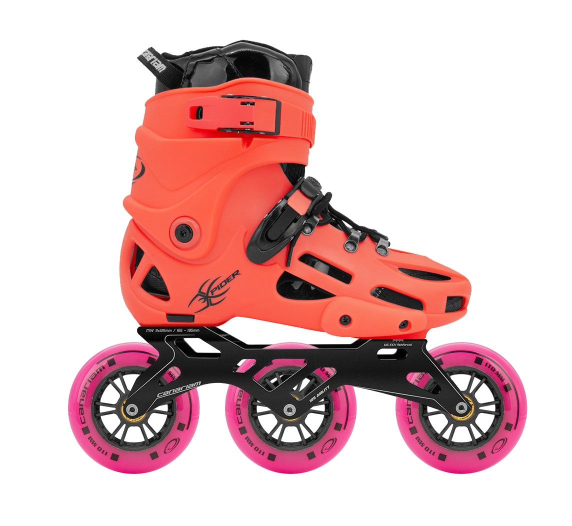 Xpider Raptor Agility Negro 10.5 Canariam Xlide fucsia 3x110mm