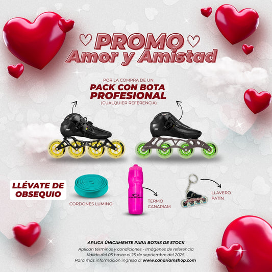 Llévate de obsequio (Por la compra de un pack con bota profesional)