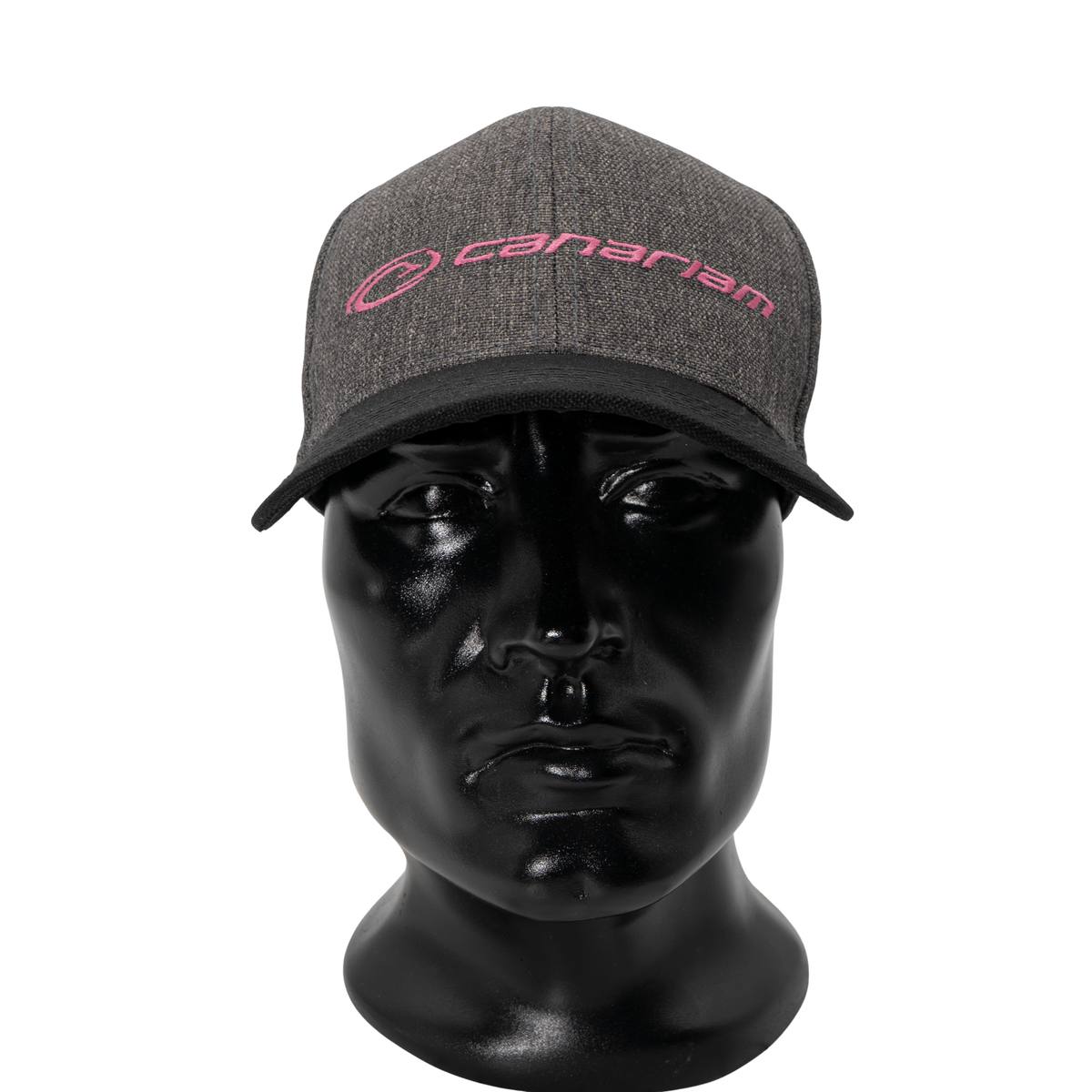 Gorra Canariam Gris bordado fucsia