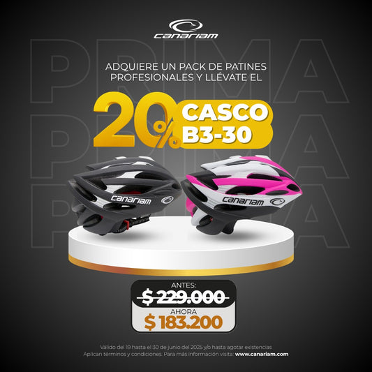 Promo Prima: 20% OFF en Balineras Ceramic (Por la compra de un pack de patines profesionales)