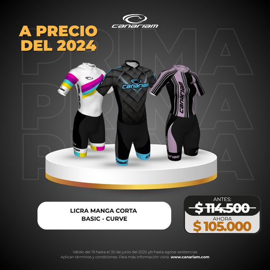 Promo Prima: Licra Champion White Curve