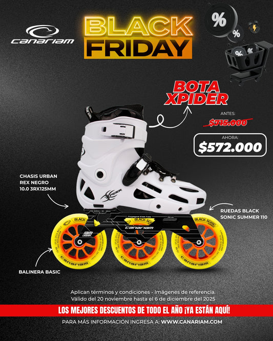 Black Friday: Xpro Rex Black Sonic Summer 3x125mm